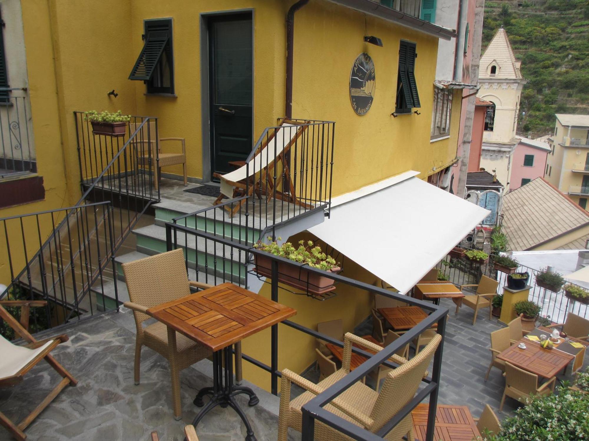 Da Baranin B&B And Apartment Манарола Экстерьер фото